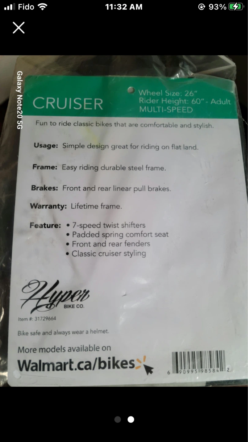 Hyper Cruiser Bike - photo 2