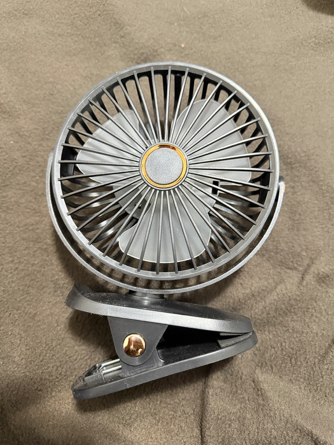 Portable Clip-On Fan with LED Light - photo 2