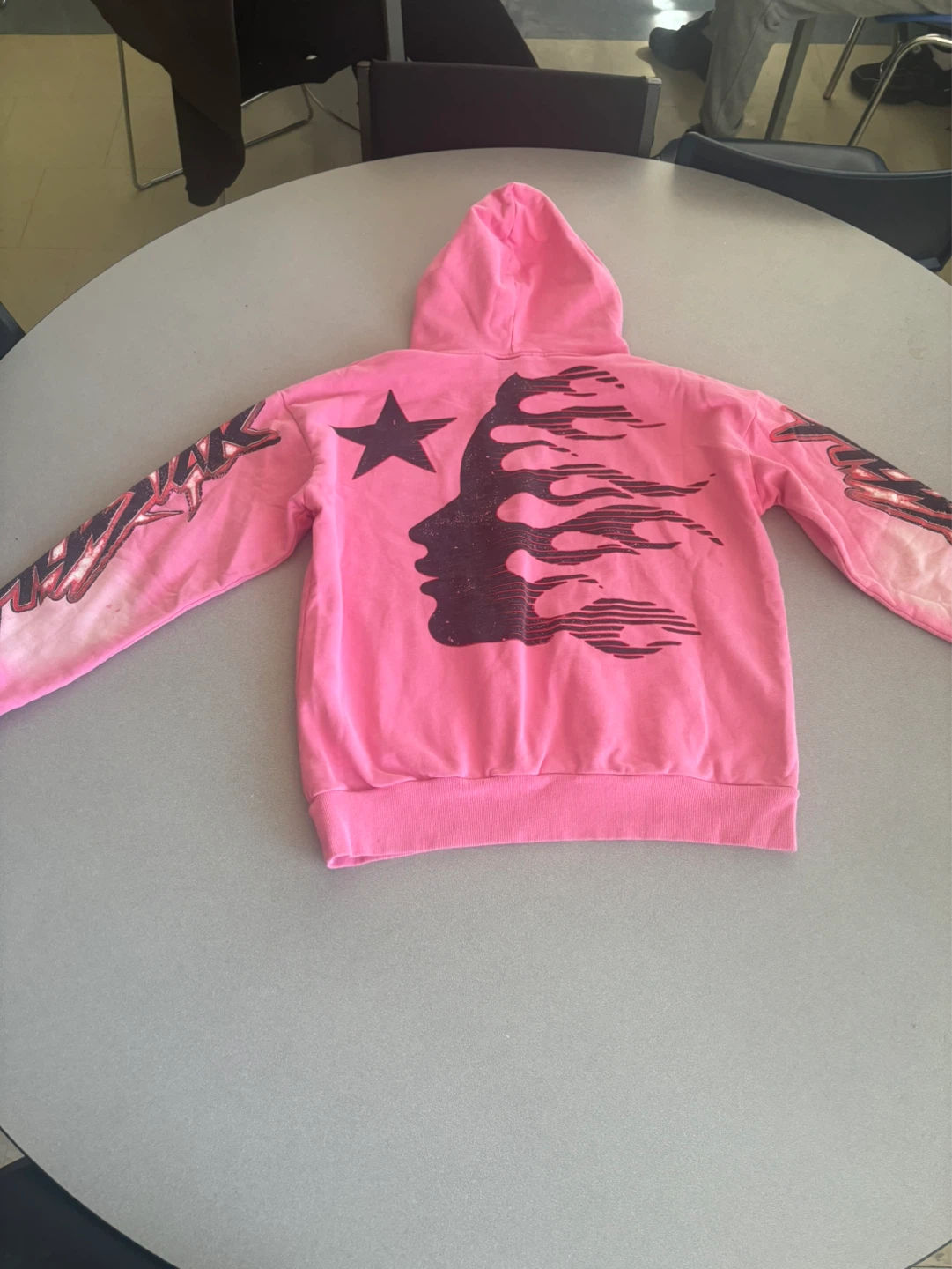 Hellstar Pink Graphic Hoodie - photo 2
