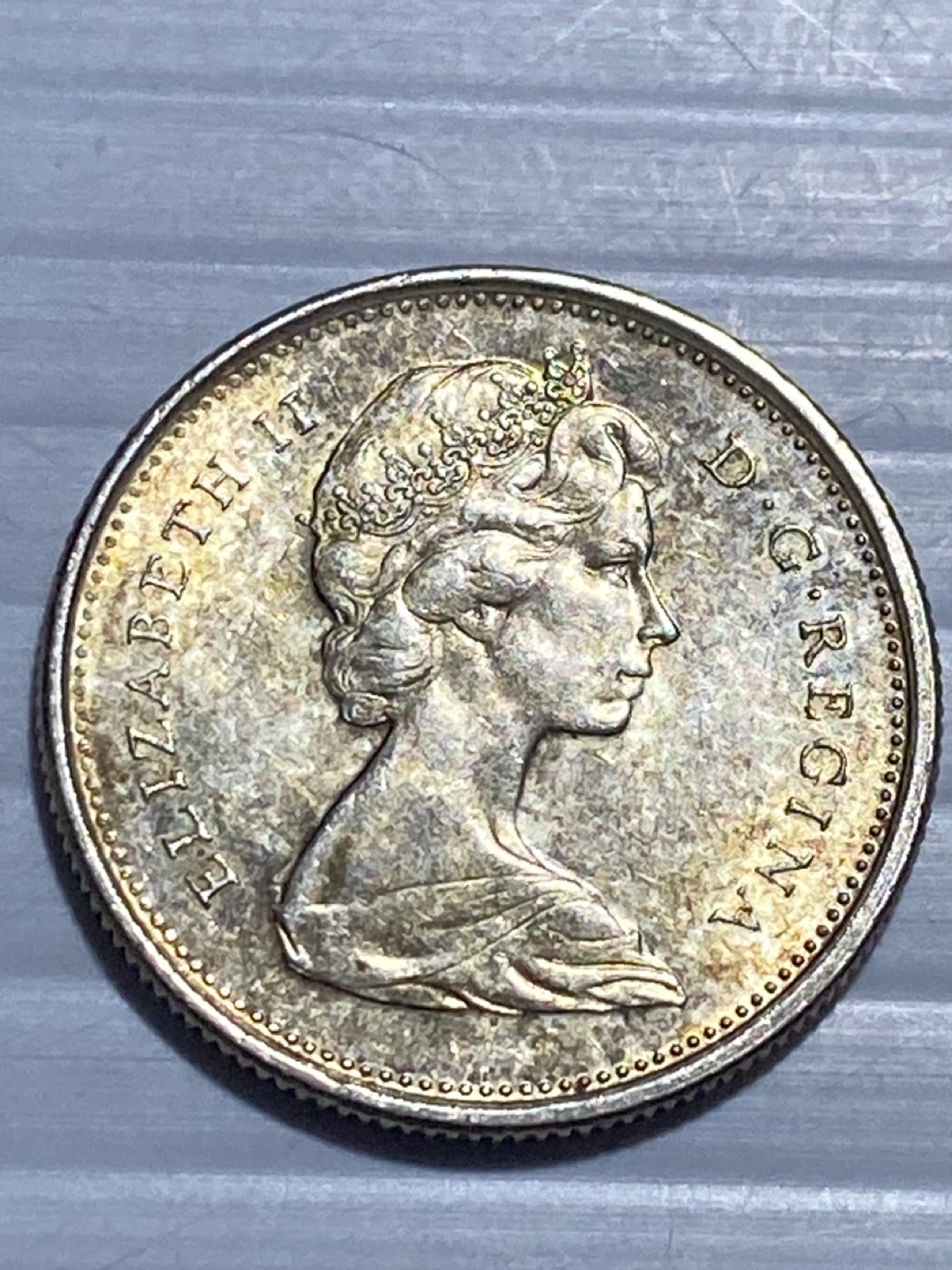 1967 Canada 25 Cents Coin - photo 2