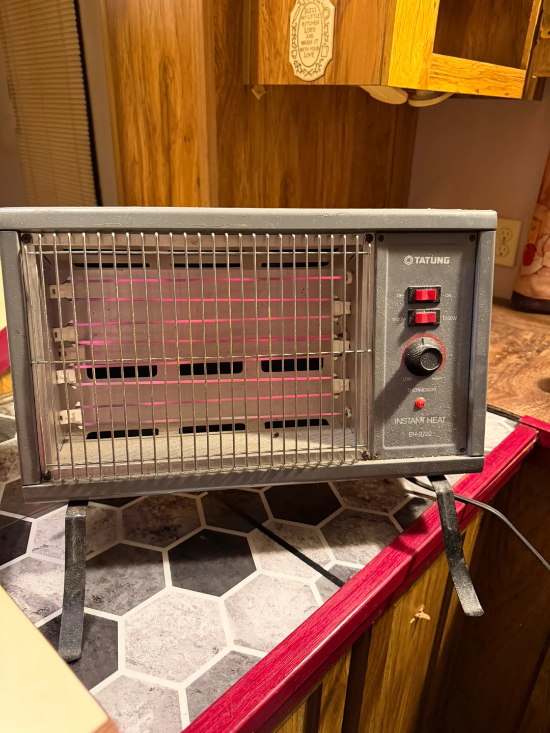 Tatung Instant Heat EH-2722 Electric Heater - photo 3