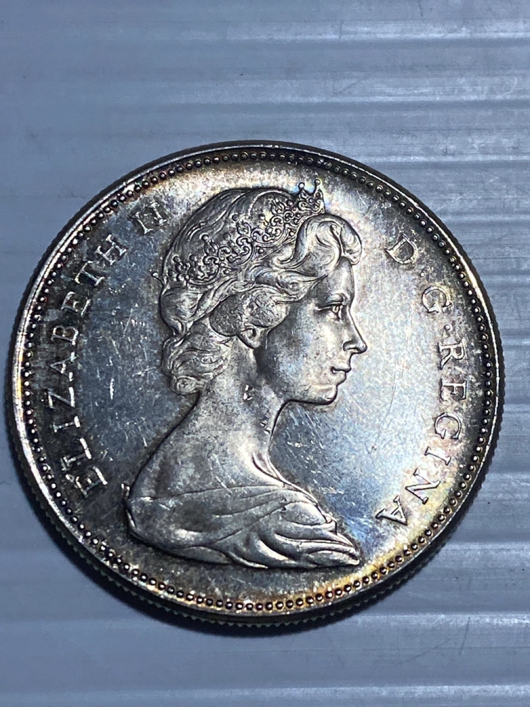 Canada silver 1867-1967 Centennial Dollar Coin - photo 2