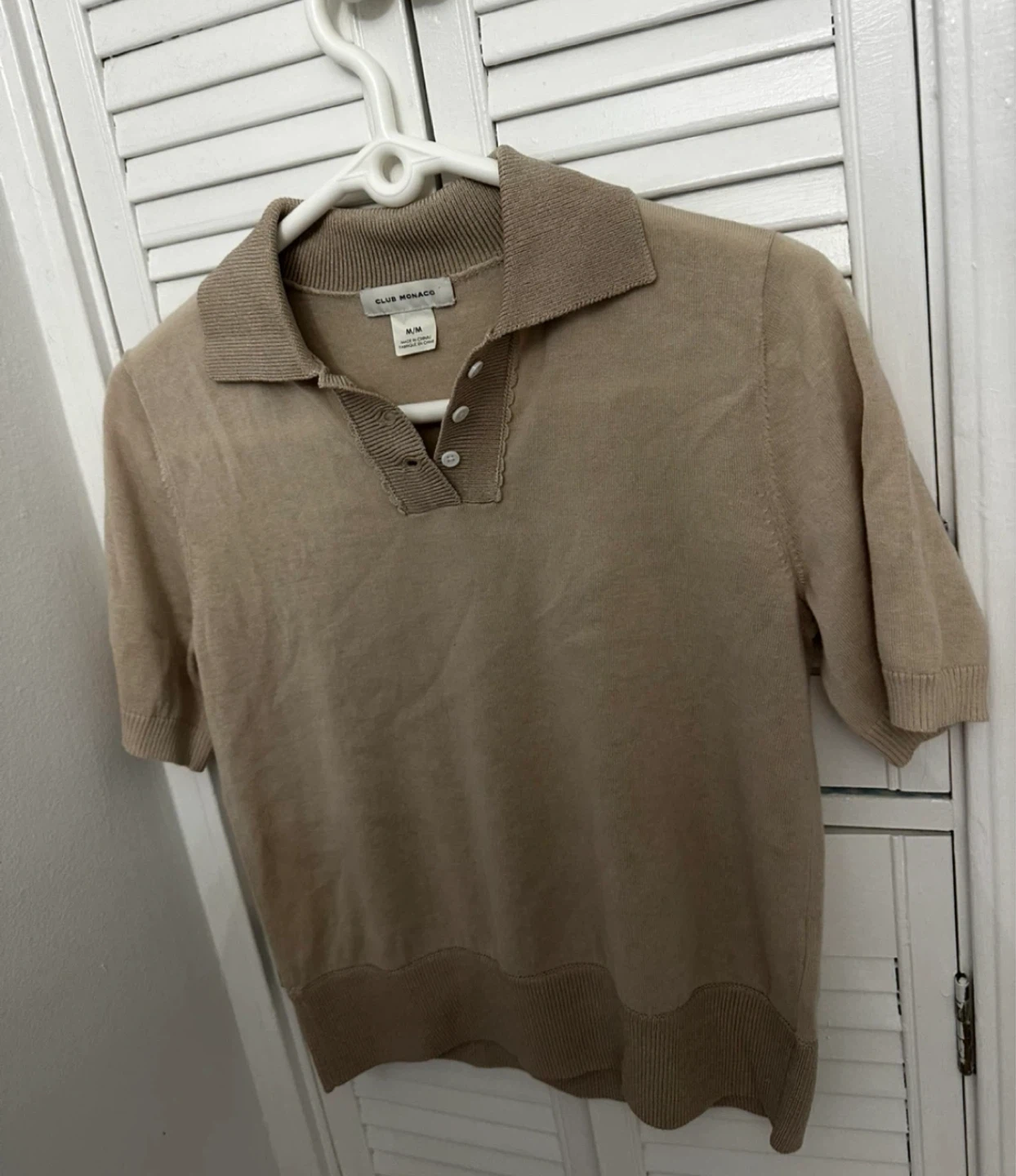 Club Monaco Short Sleeve Collared Sweater - M/M - photo 2