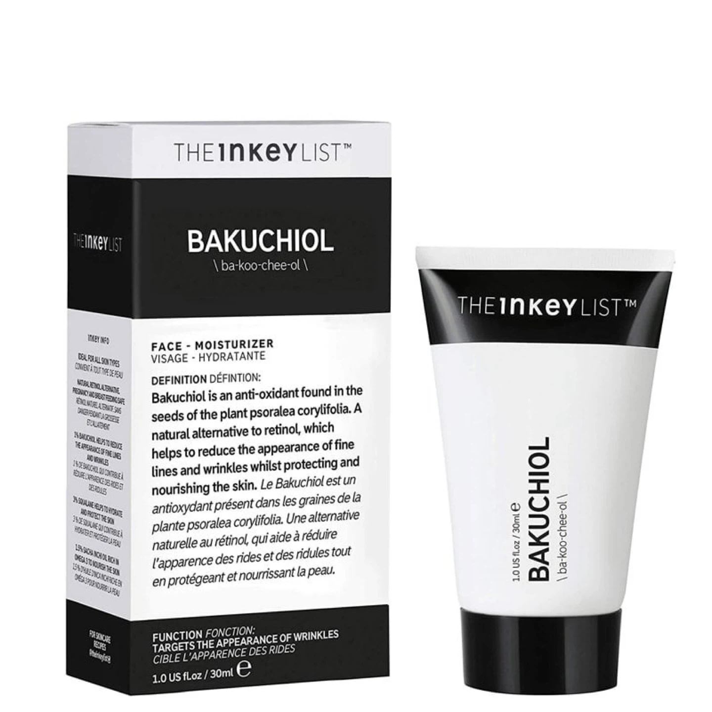 The INKEY List Bakuchiol Face Moisturizer 30ml
