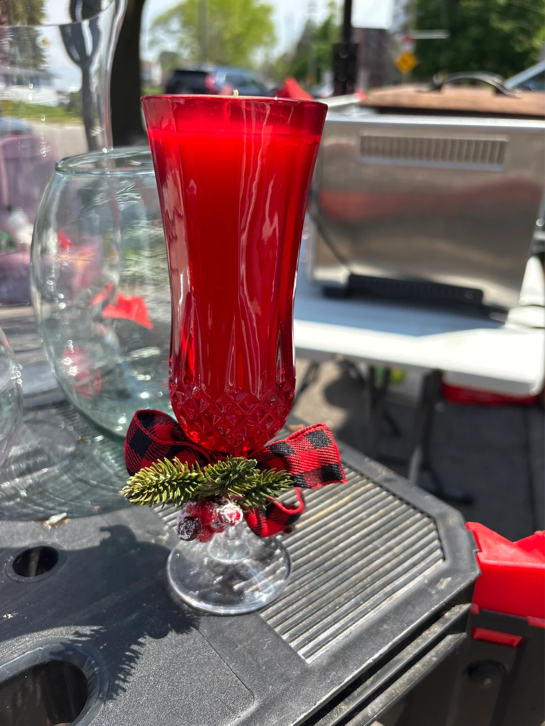 Red Decorative Candle