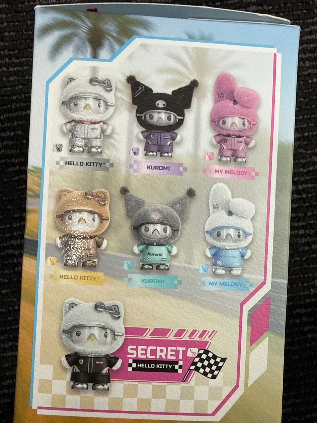 Hello Kitty and Friends Racing Club Plush Pendant Surprise Box - photo 3