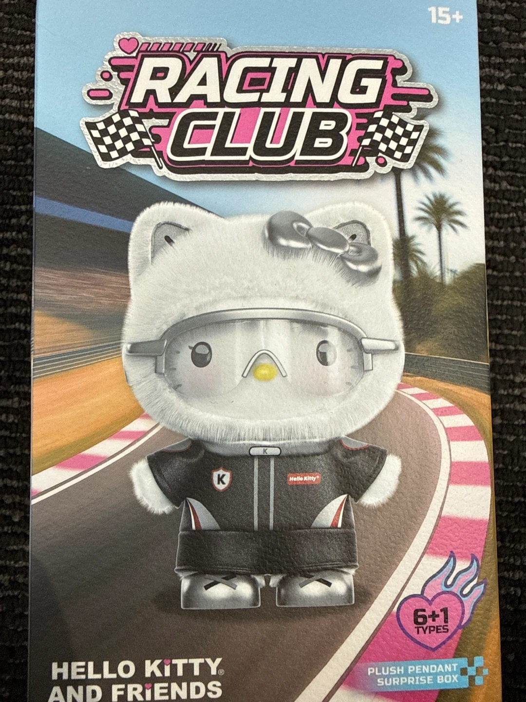 Hello Kitty and Friends Racing Club Plush Pendant Surprise Box