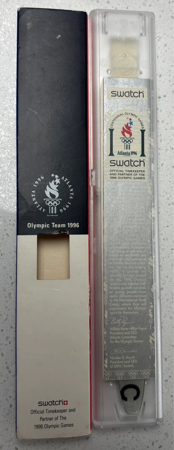 Swatch Quartz Watch - Atlanta 1996 Olympic Games - photo 5