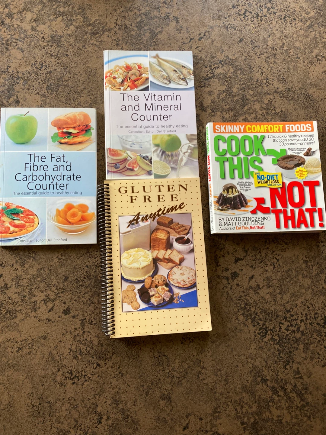 Set of 4 Healthy Eating & Cookbooks