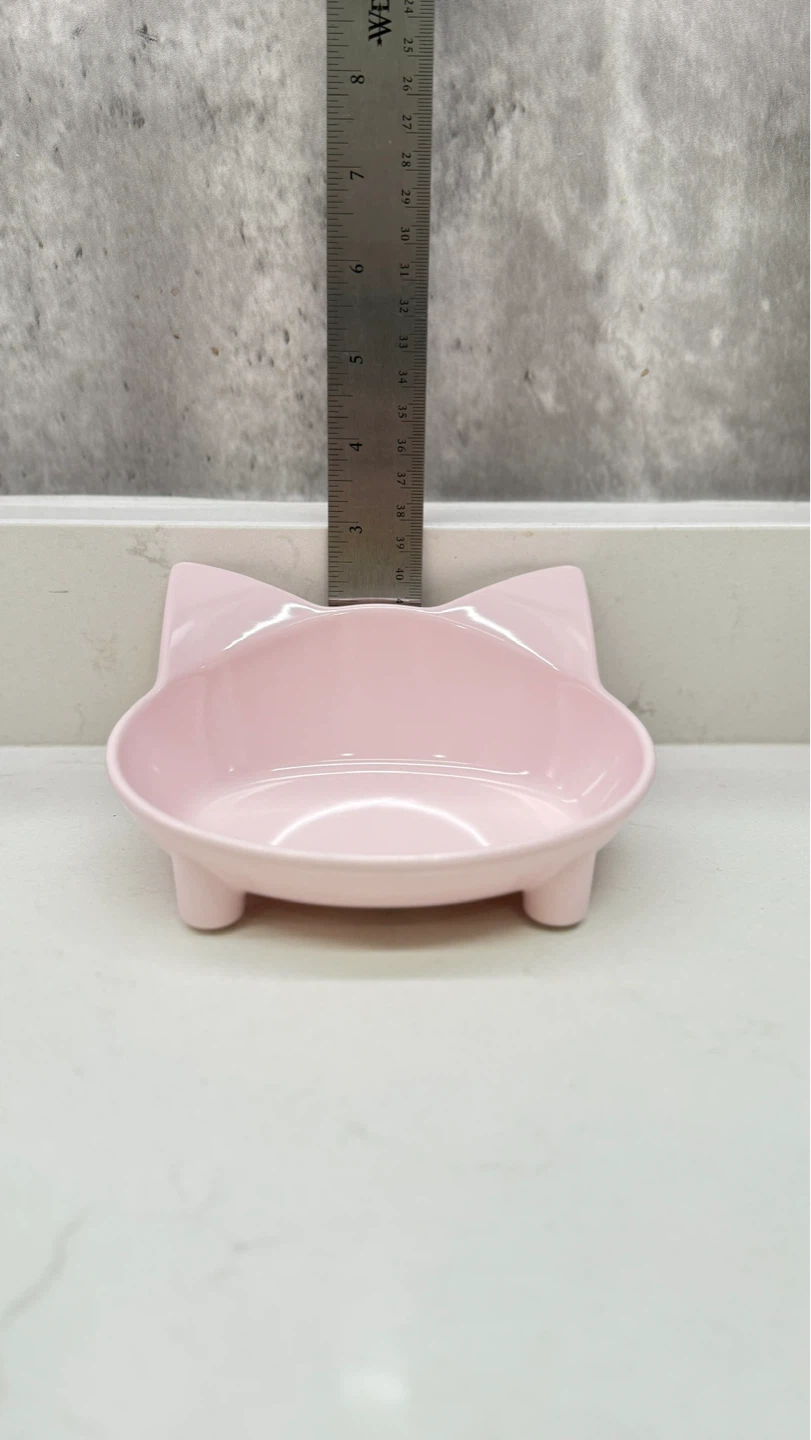 Pink Cat Ear Pet Bowl - photo 3