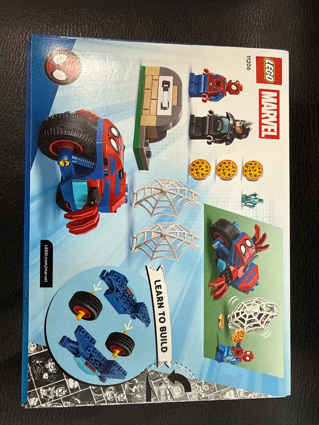LEGO Marvel Spider-Man 11206 Spider-Hulk vs. Rhino Bike - photo 2