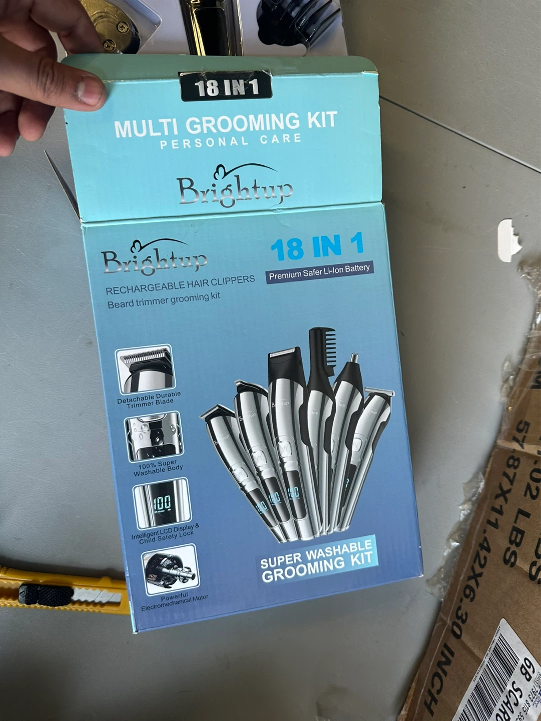 New Brightup 18-in-1 Rechargeable Multi Grooming Kit