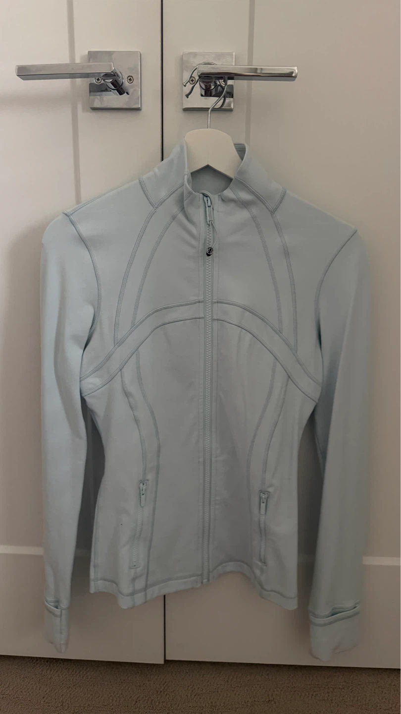 Lululemon Light Blue Zip-Up Jacket