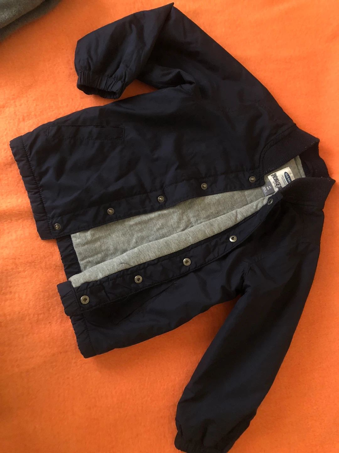 Old Navy Princeton Navy Bomber Jacket - Size 4T - photo 2