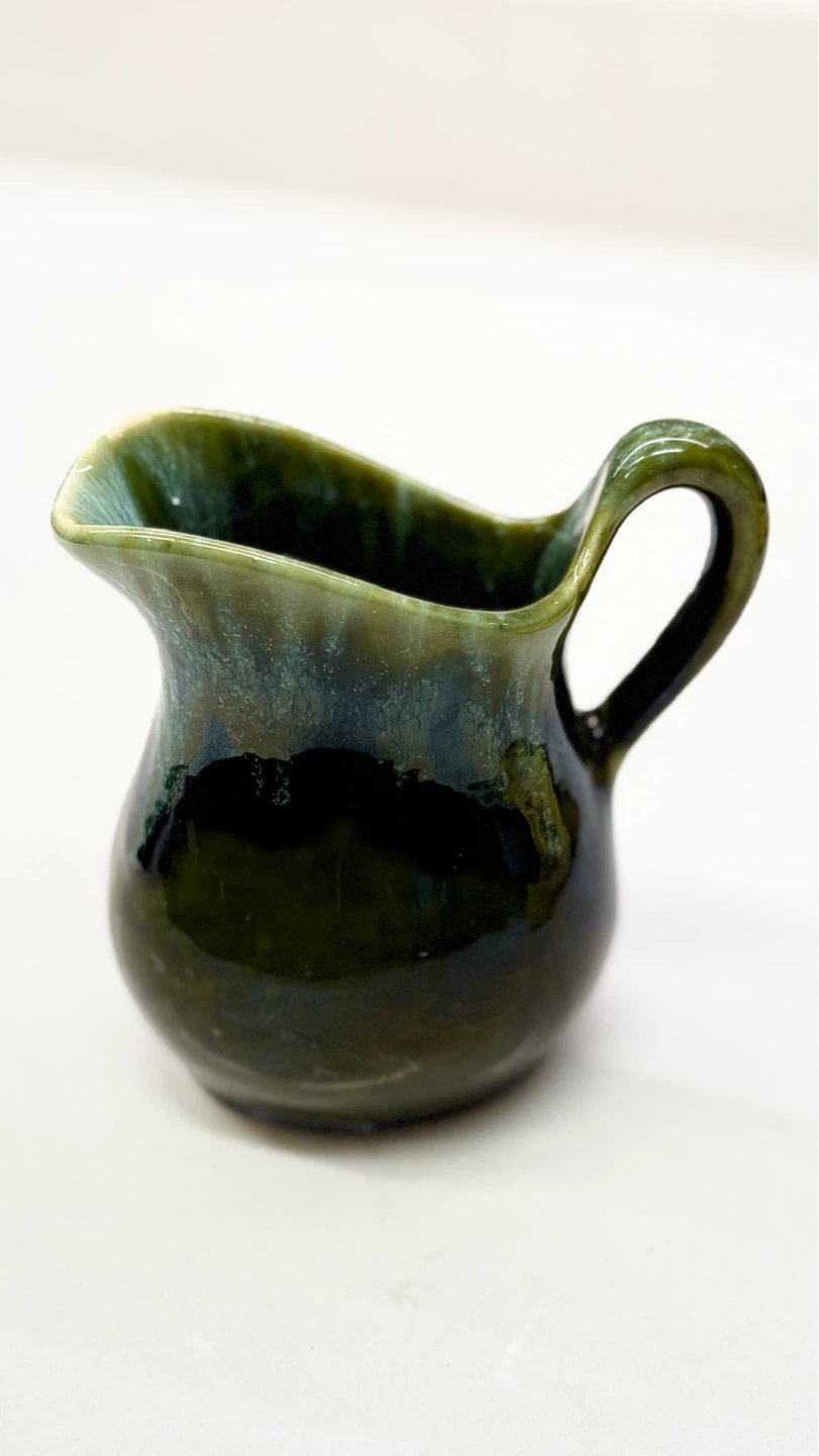 McMaster Canada Small Green Creamer Pitcher