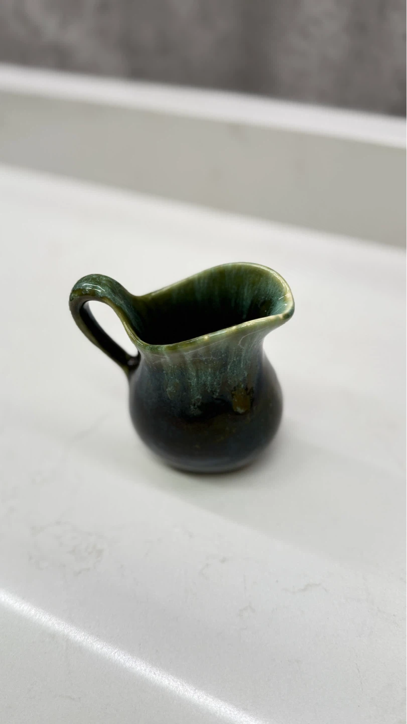 McMaster Canada Small Green Creamer Pitcher - photo 4