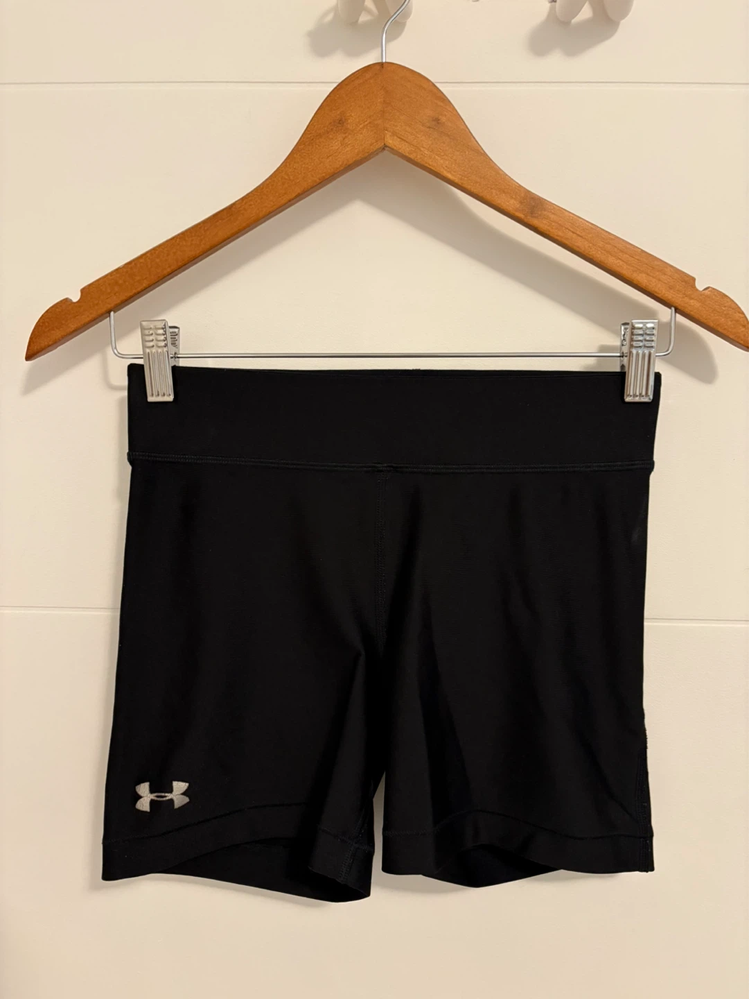 Under Armour Black Athletic Spandex Shorts