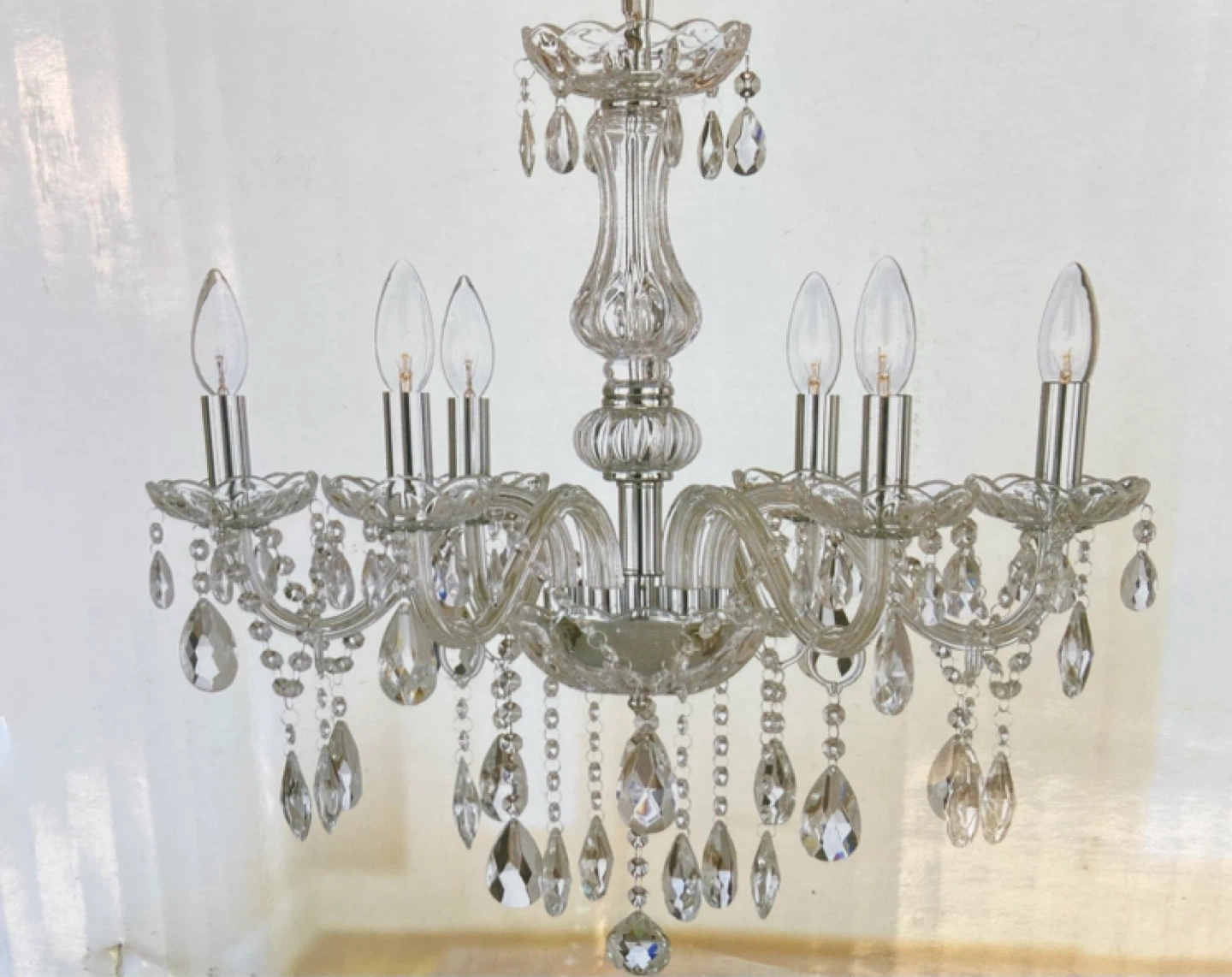 6-Light Chandelier New in Box