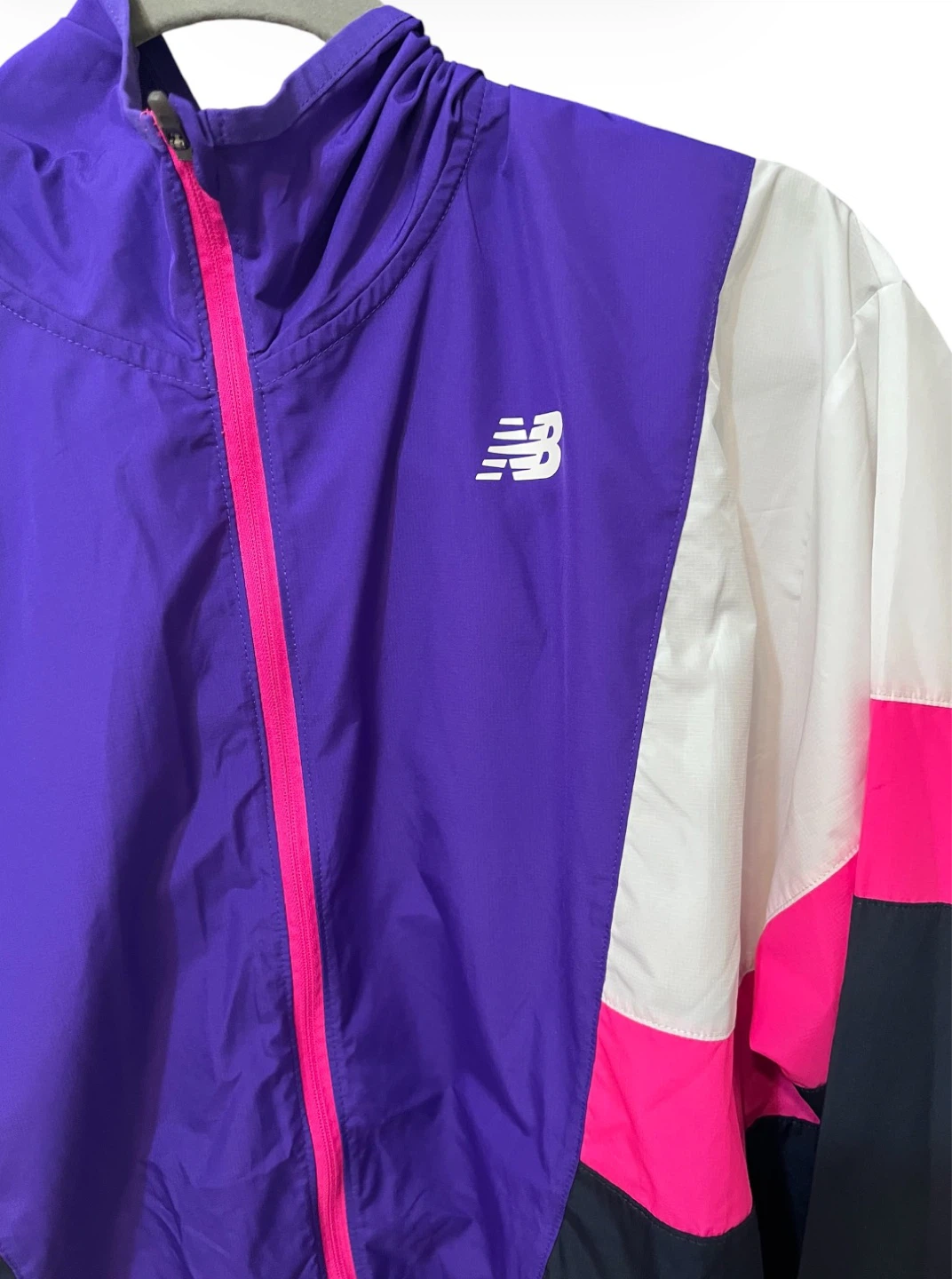 New Balance Colourblock Windbreaker Jacket – XL– Brand New - photo 2