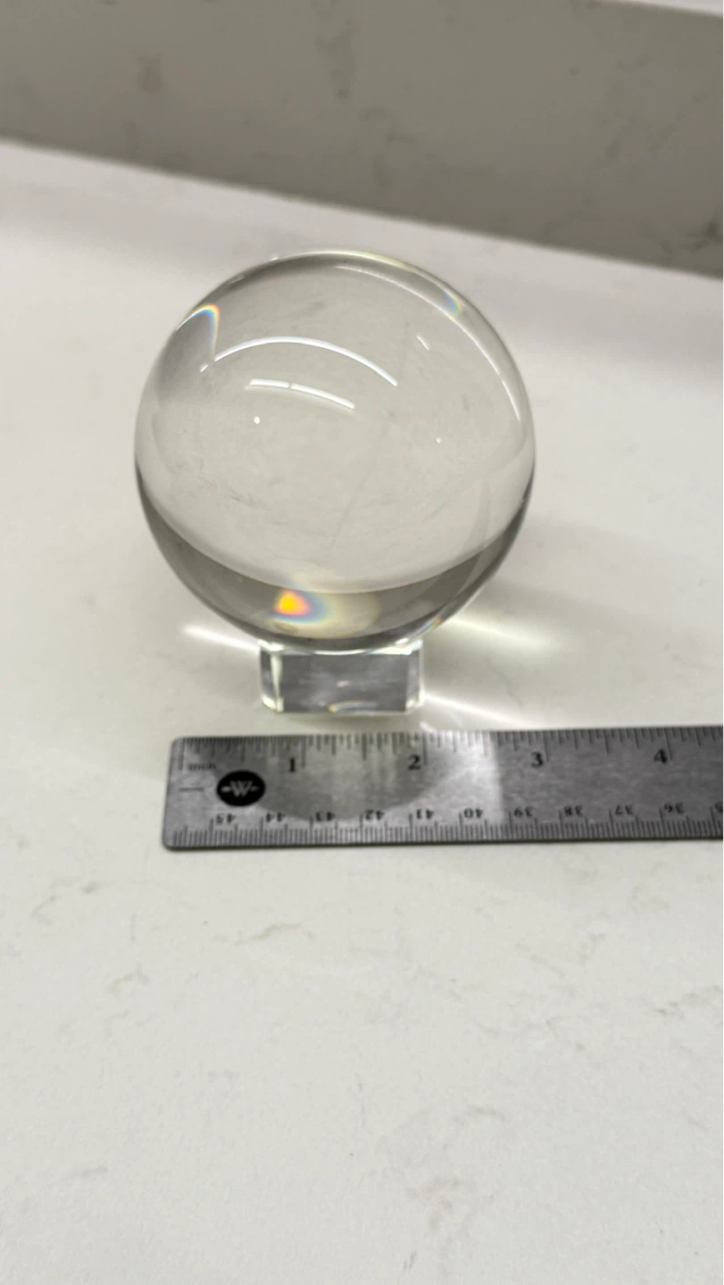 Crystal sphere for elevated décor or creative projects - photo 3
