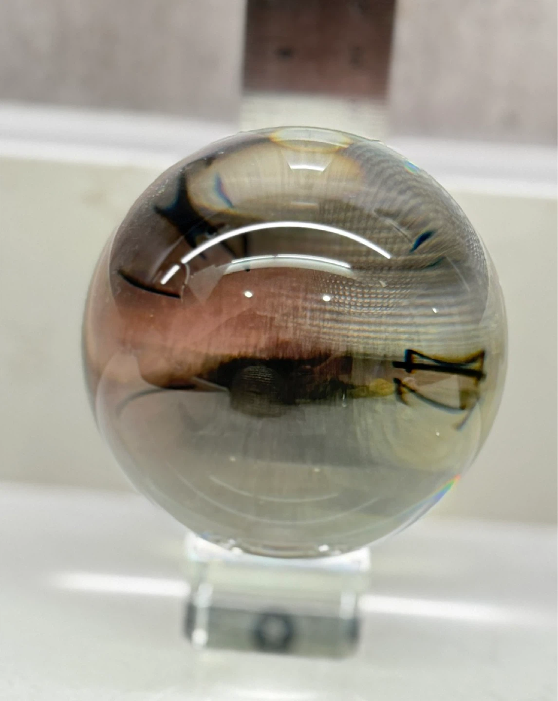Crystal sphere for elevated décor or creative projects - photo 2