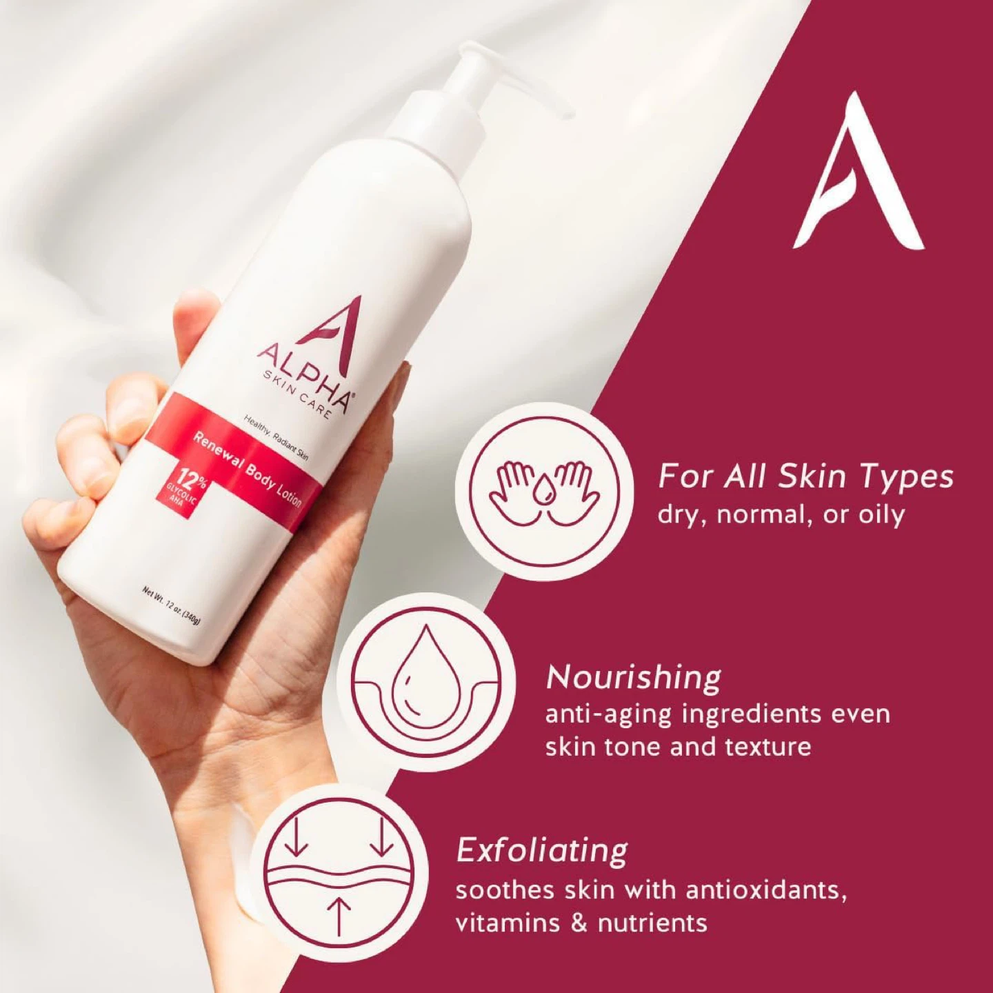 Alpha Skin Care Renewal Body Lotion 12% Glycolic AHA - photo 2