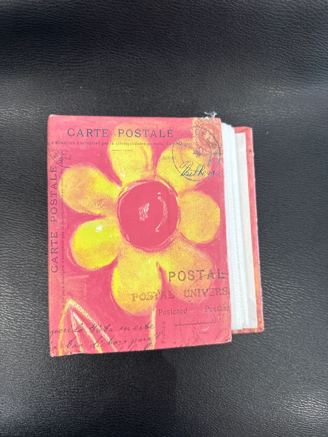 Vintage Style "Carte Postale" Mini Notebook