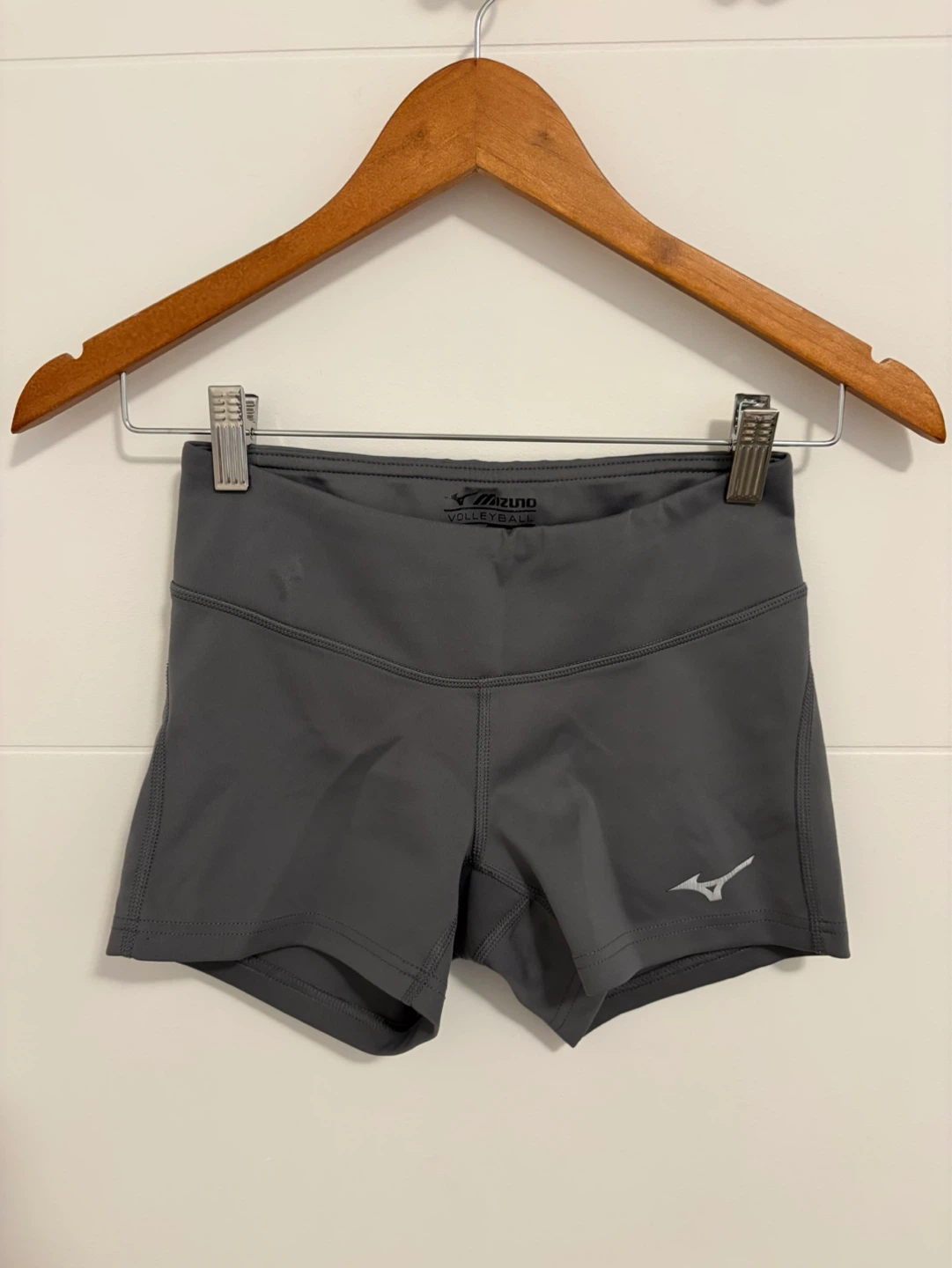 Mizuno Volleyball Shorts - Grey - Size S