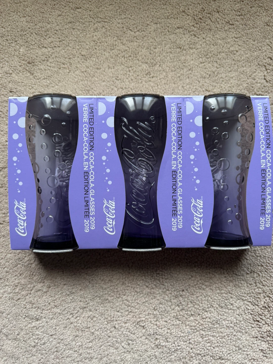 McDonald's Coca-Cola Limited Edition Glasses 2019 (Set of 3) - photo 4