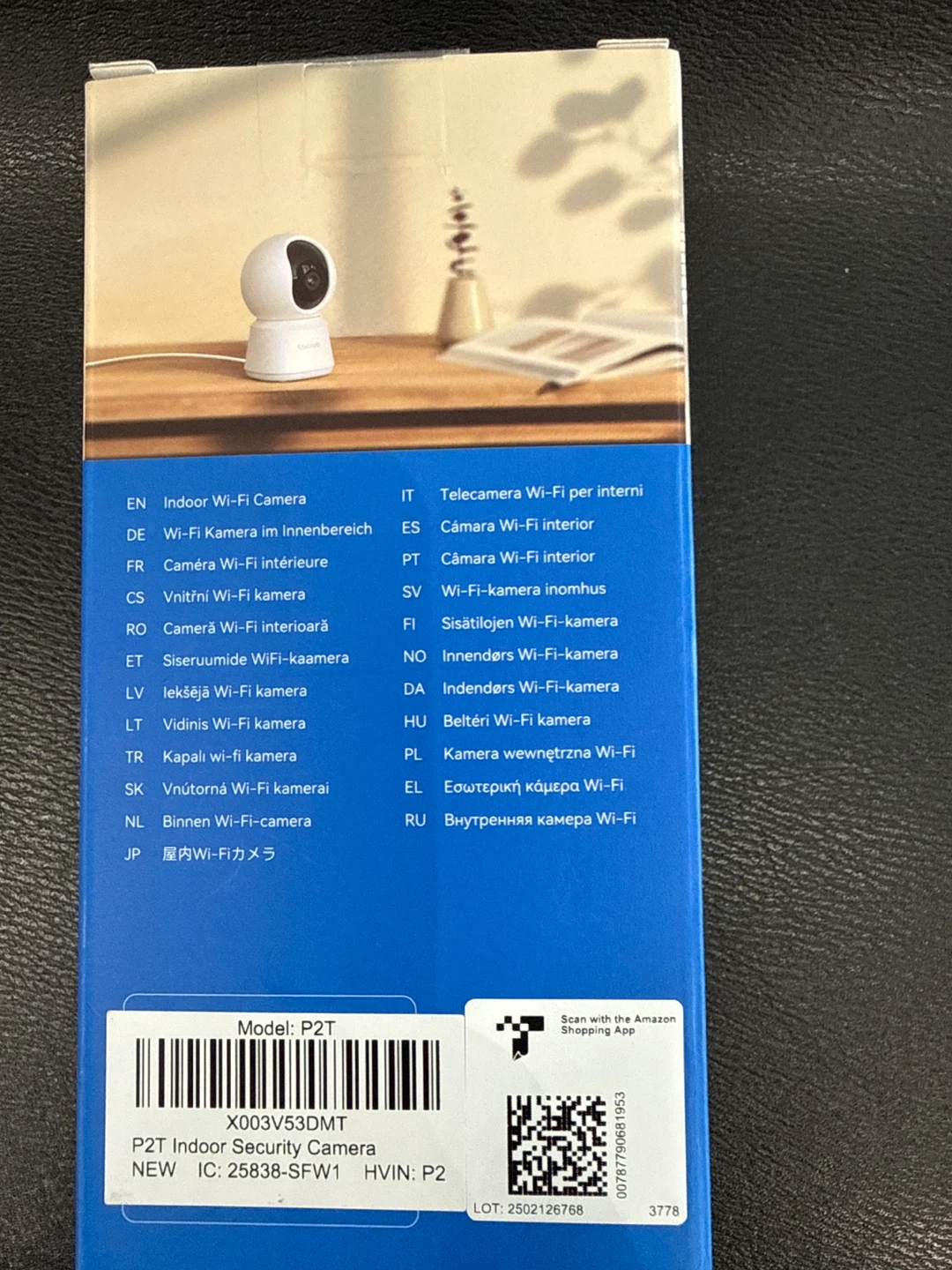 Laxihub P2T Indoor Security Camera 3MP - photo 2