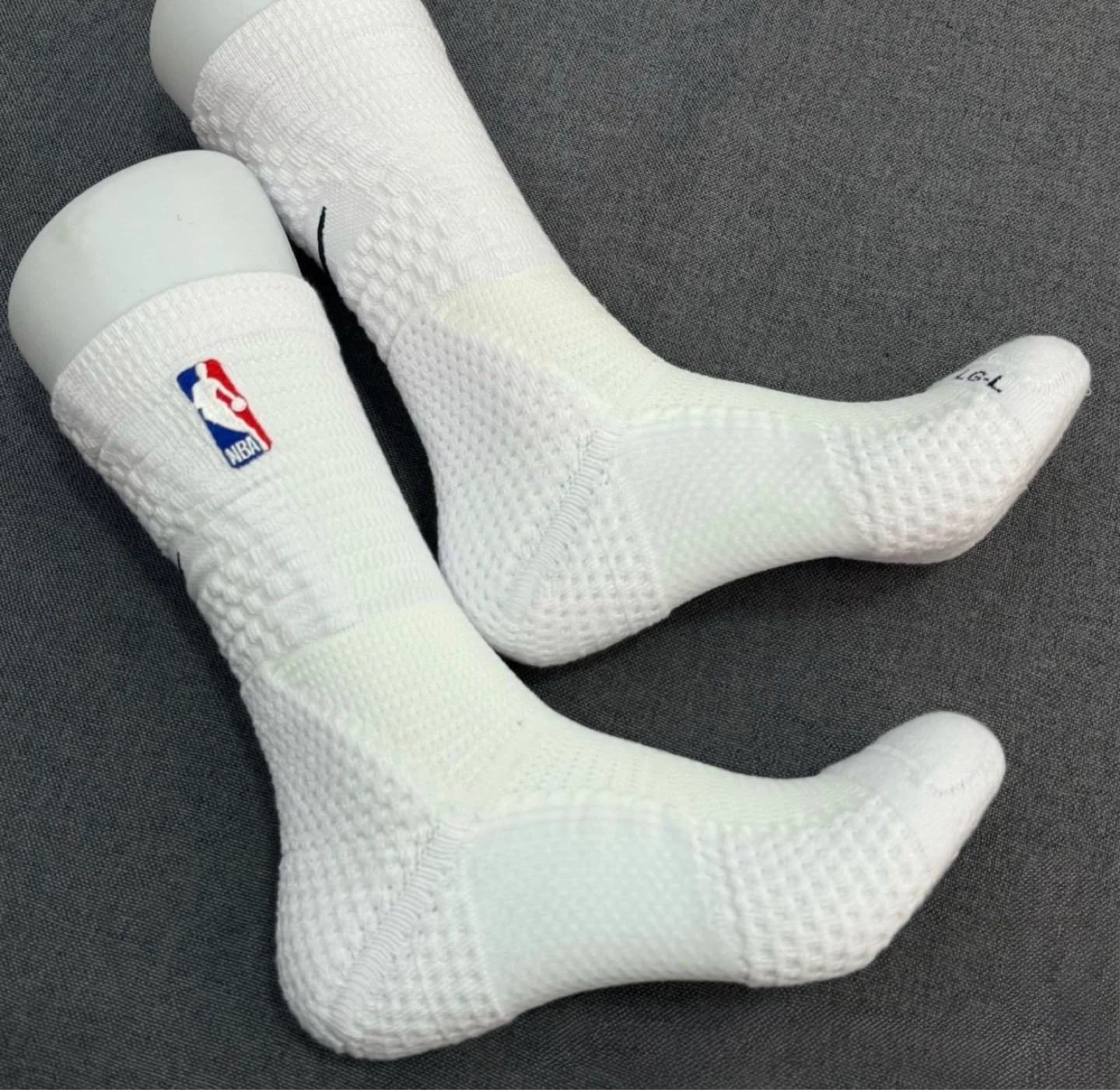 NBA dri-fit NBA Socks - White, Large