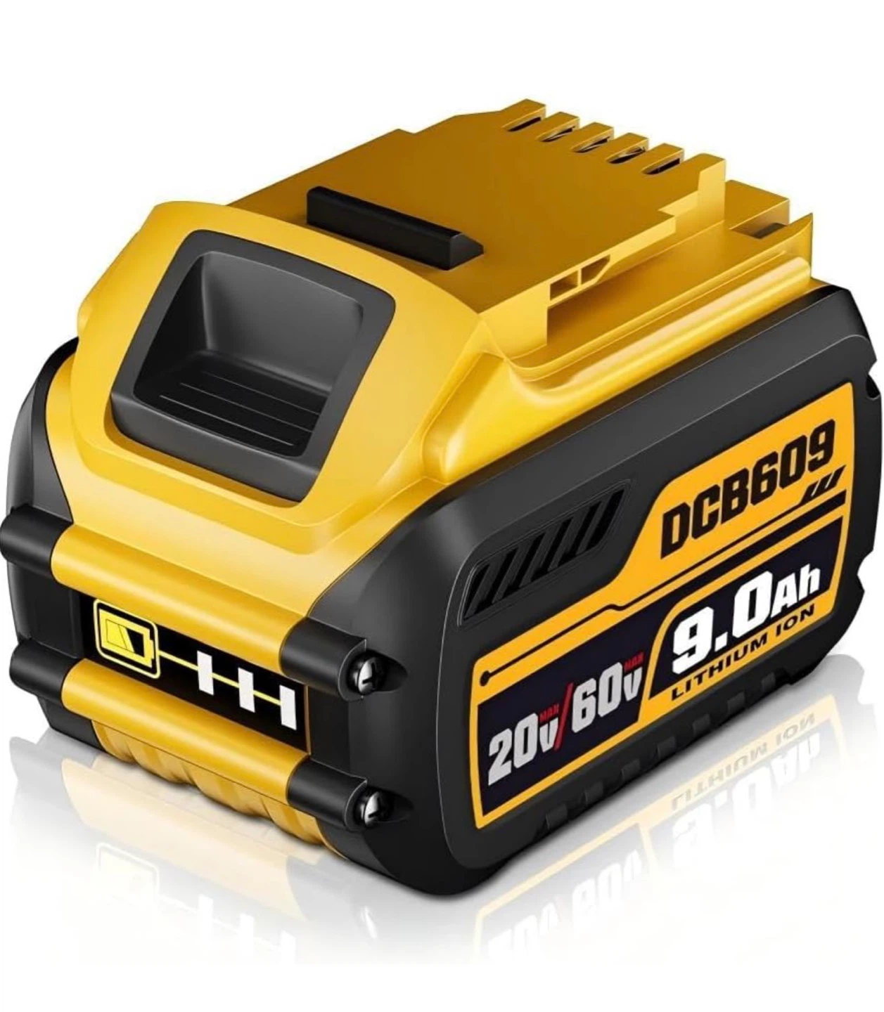 9.0Ah Lithium Ion Battery for DeWalt 20V Tools - photo 2
