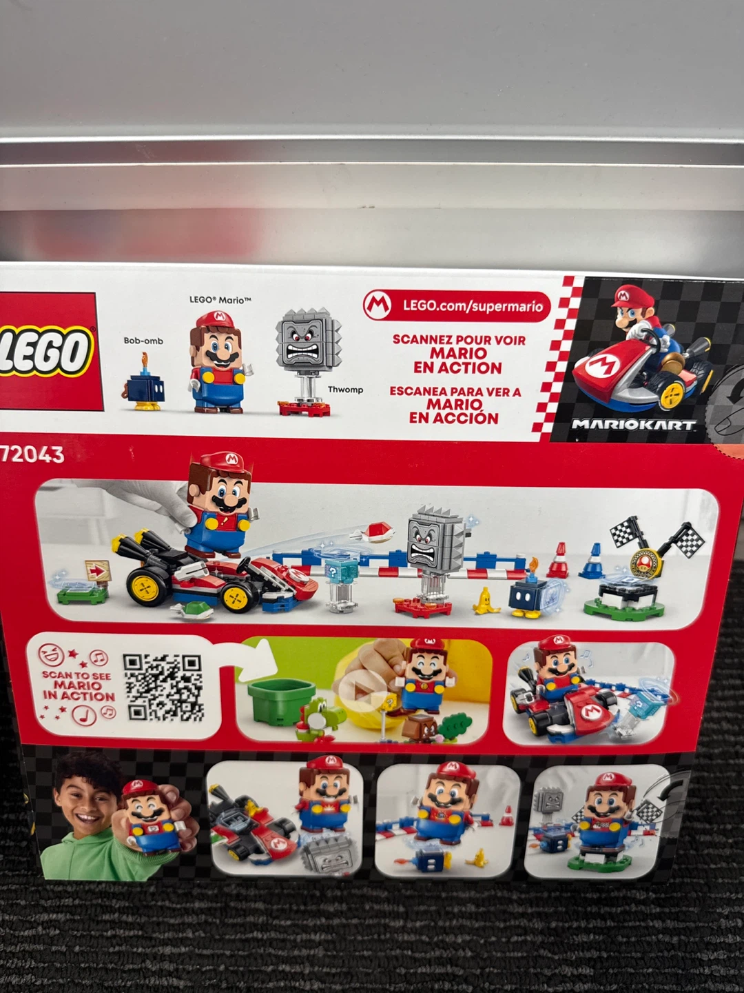 LEGO Super Mario 72043 Interactive Luigi & Standard Kart - photo 2