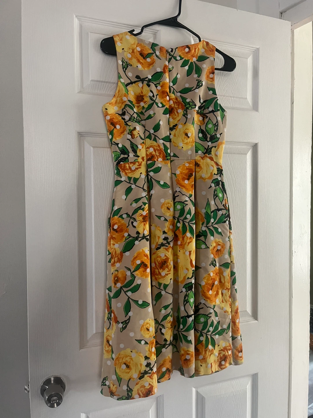 Women's Sleeveless Floral Midi Dress