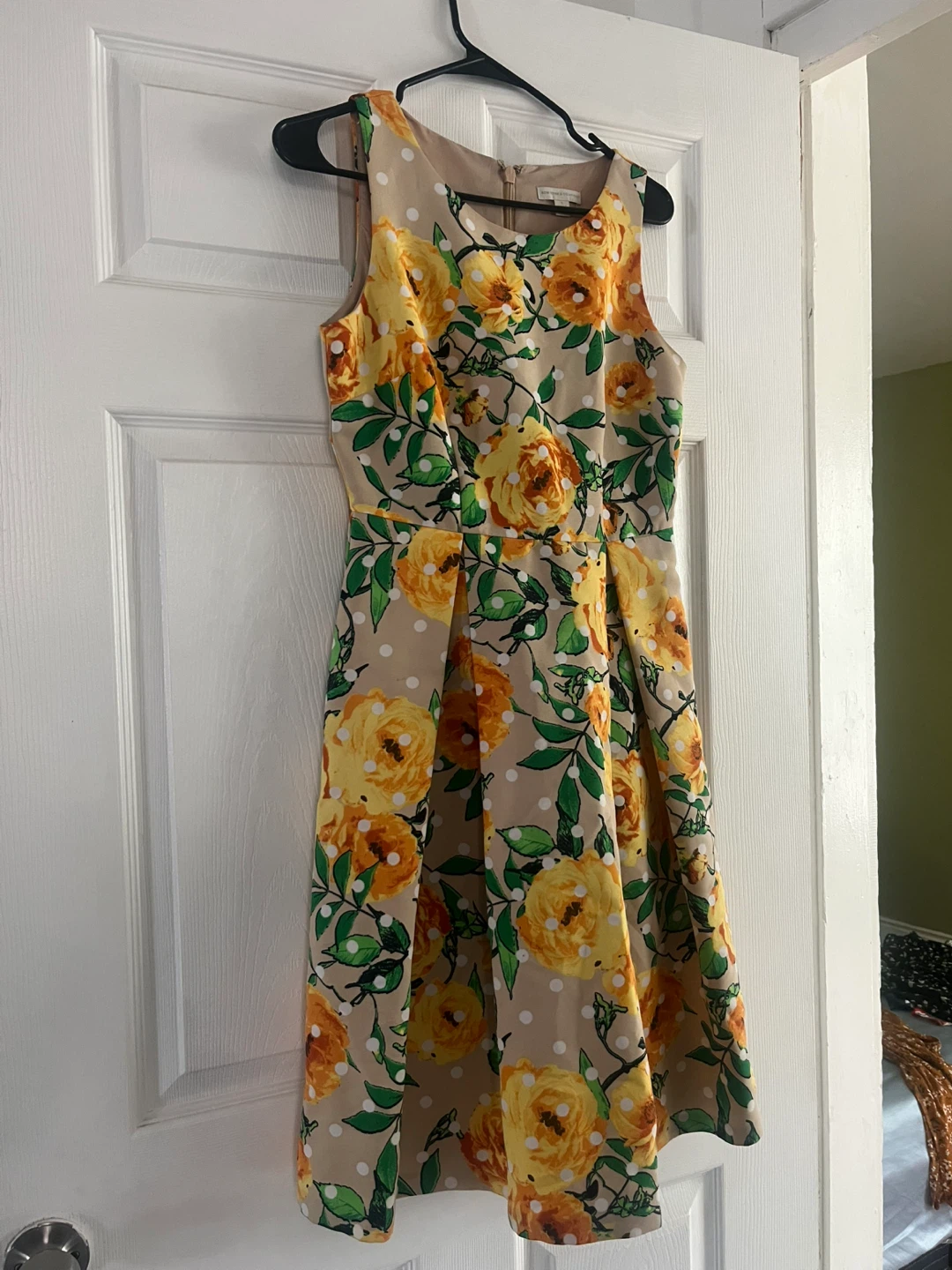 Women's Sleeveless Floral Midi Dress - photo 2