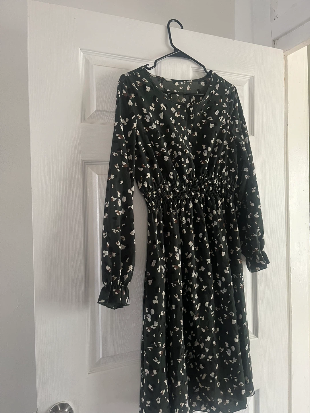 Women's Floral Print Midi Dress