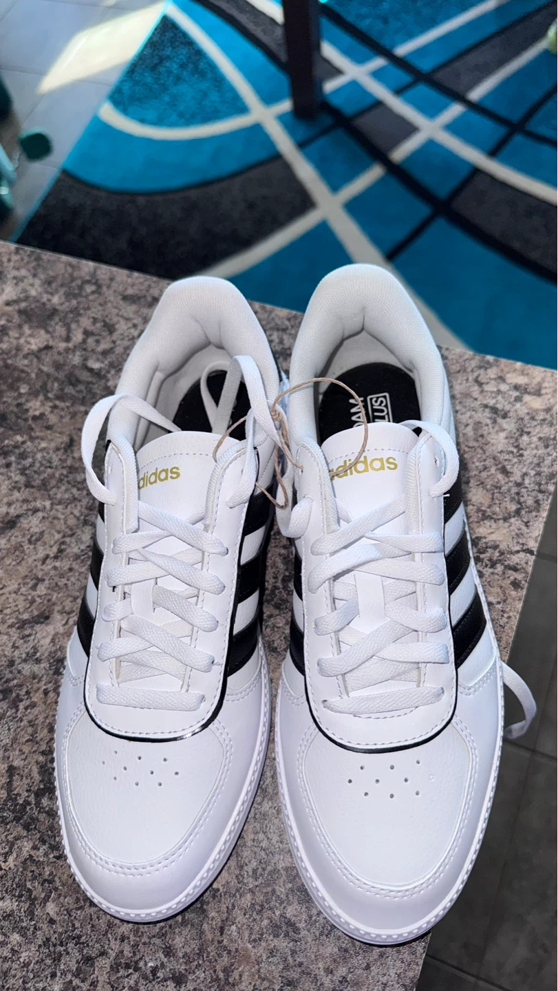 Adidas Breaknet Shoes - White/Black - photo 4
