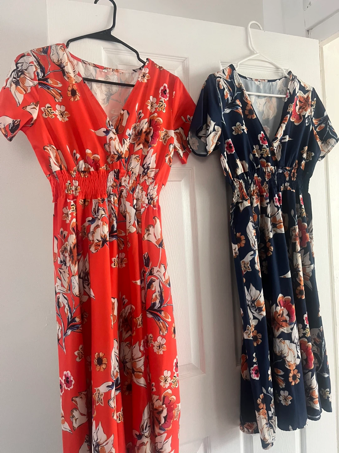 Women's Floral Print Maxi Dresses