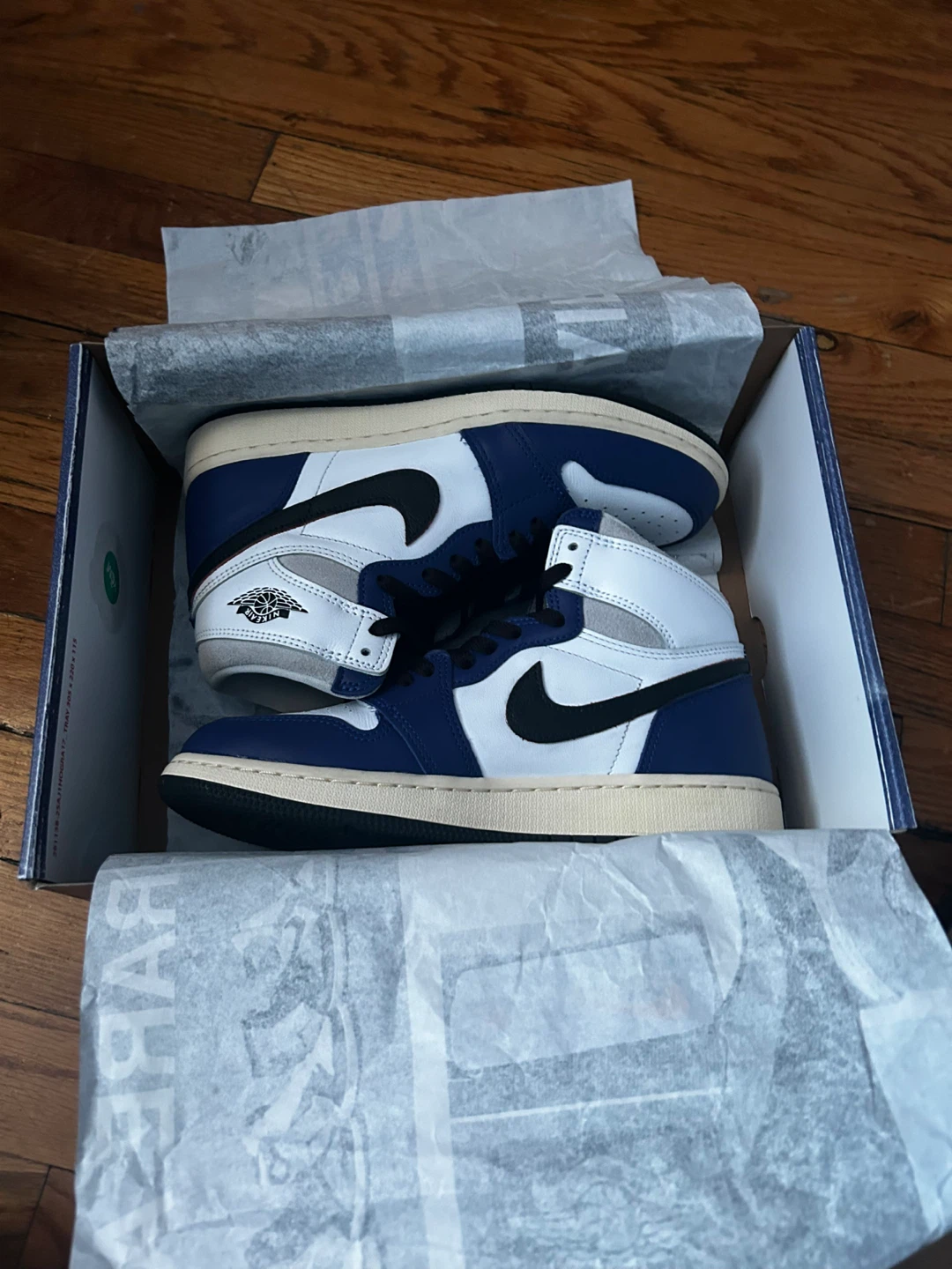 Nike Air Jordan 1 High OG Shoes - Royal Blue/White - photo 2