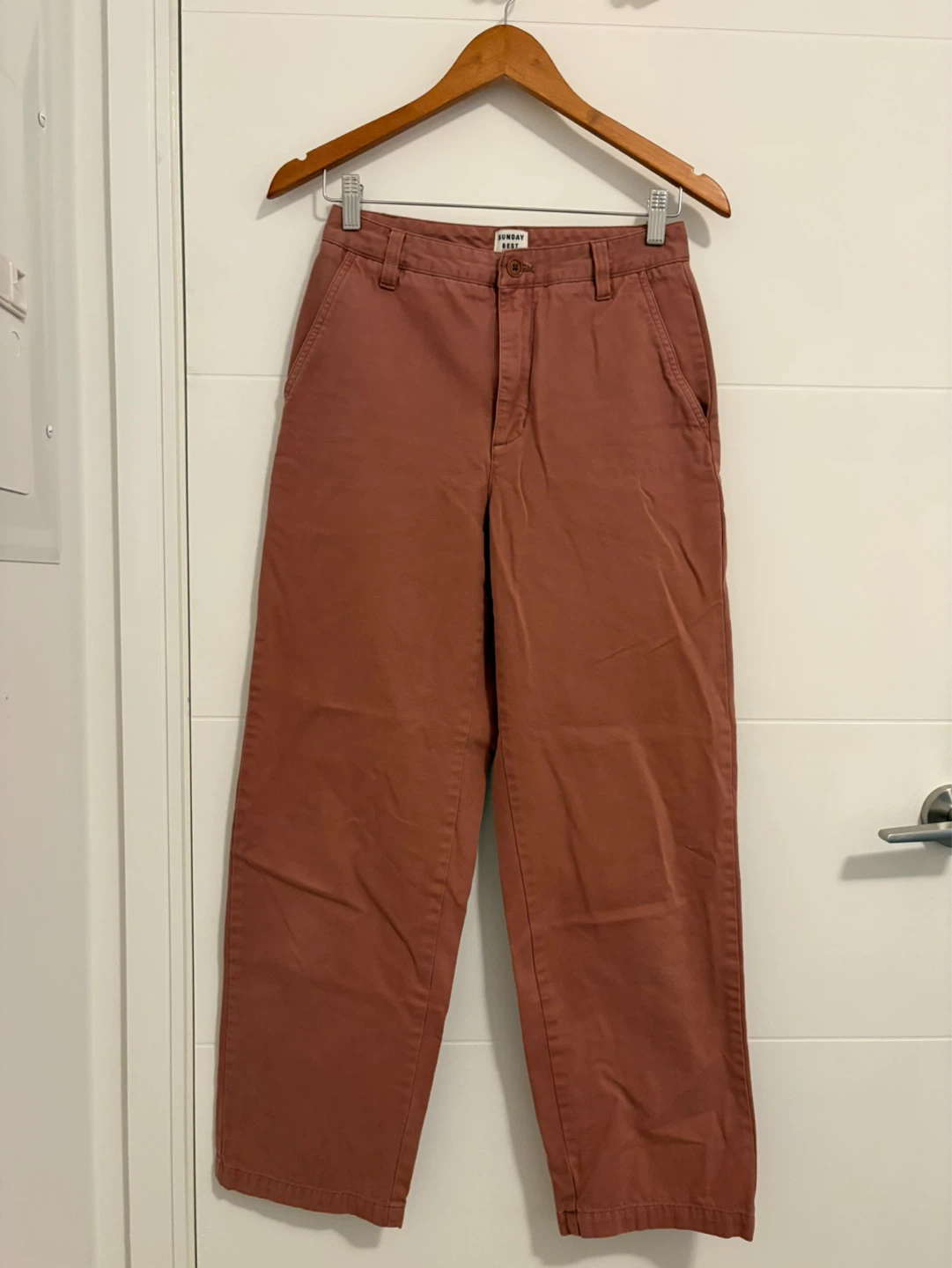 Sunday Best Rose coloured Wide Leg Pants - Size 4