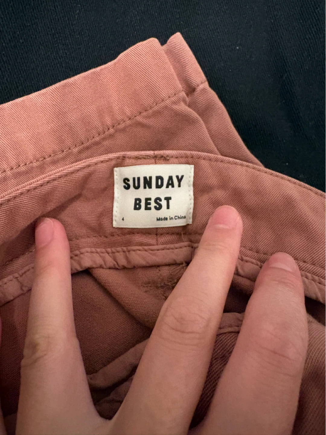 Sunday Best Rose coloured Wide Leg Pants - Size 4 - photo 2