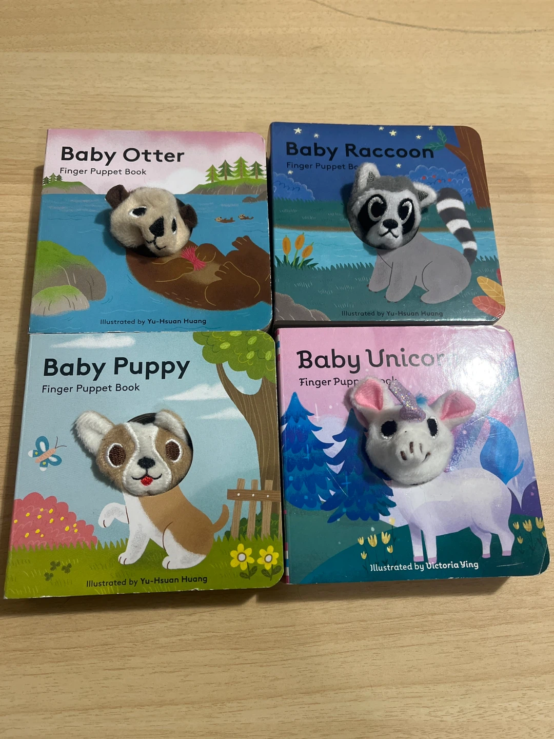 Baby finger puppet books