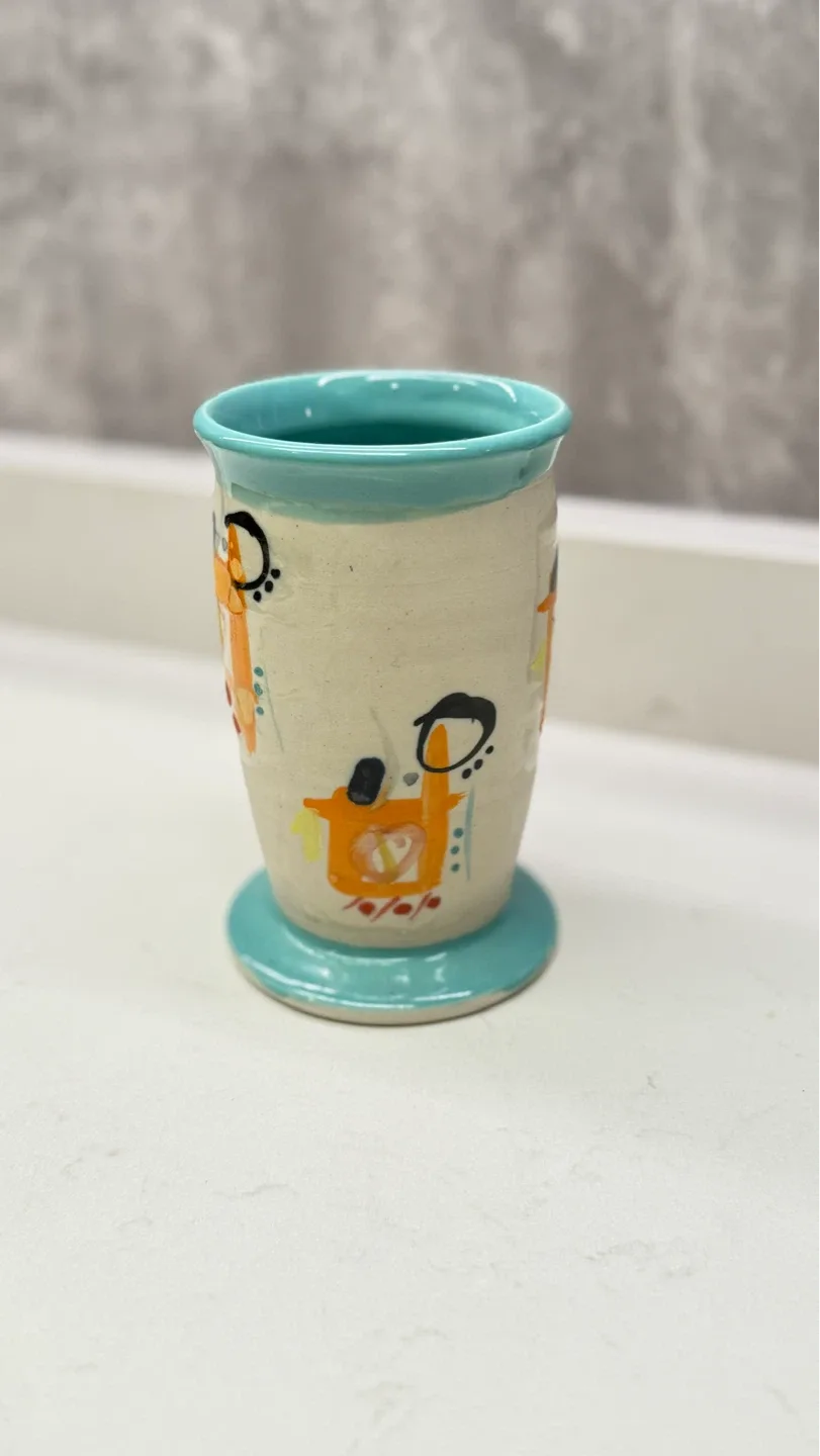 Hand-painted Ceramic Tumbler - photo 3