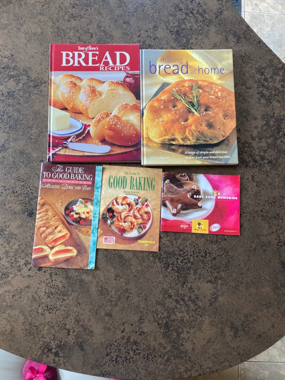 5 Baking and Bread Recipe Books