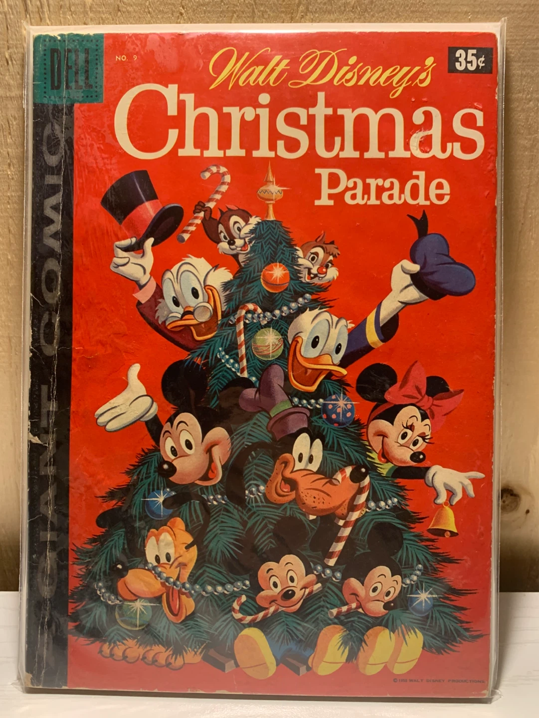 Dell Comics Walt Disney's Christmas Parade #9 from 1958