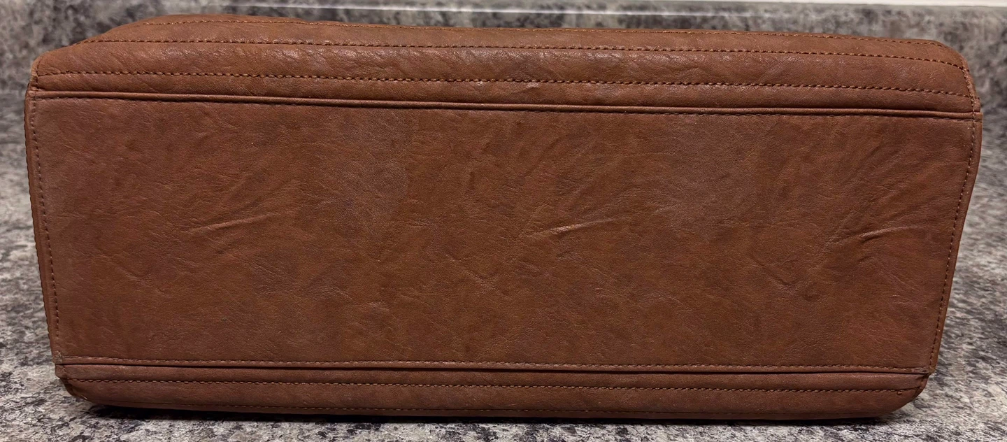Fiorelli Brown Faux Leather Satchel Handbag - photo 3