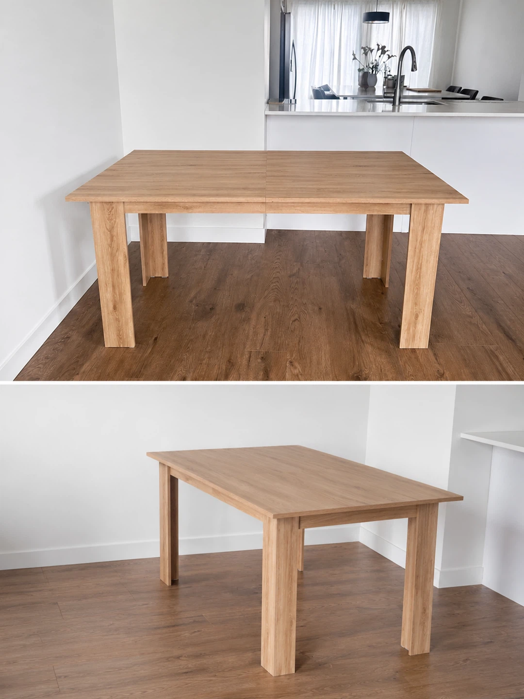 Extendable Dining Table - Light Oak