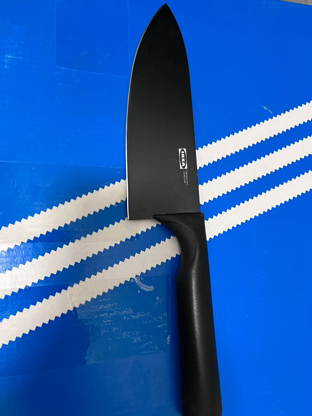 IKEA Black Chef's Knife