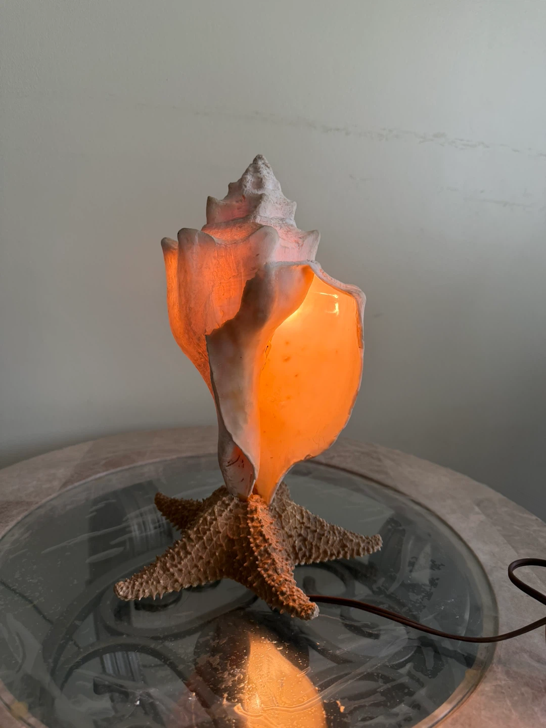 Seashell and Starfish Lamp - photo 3