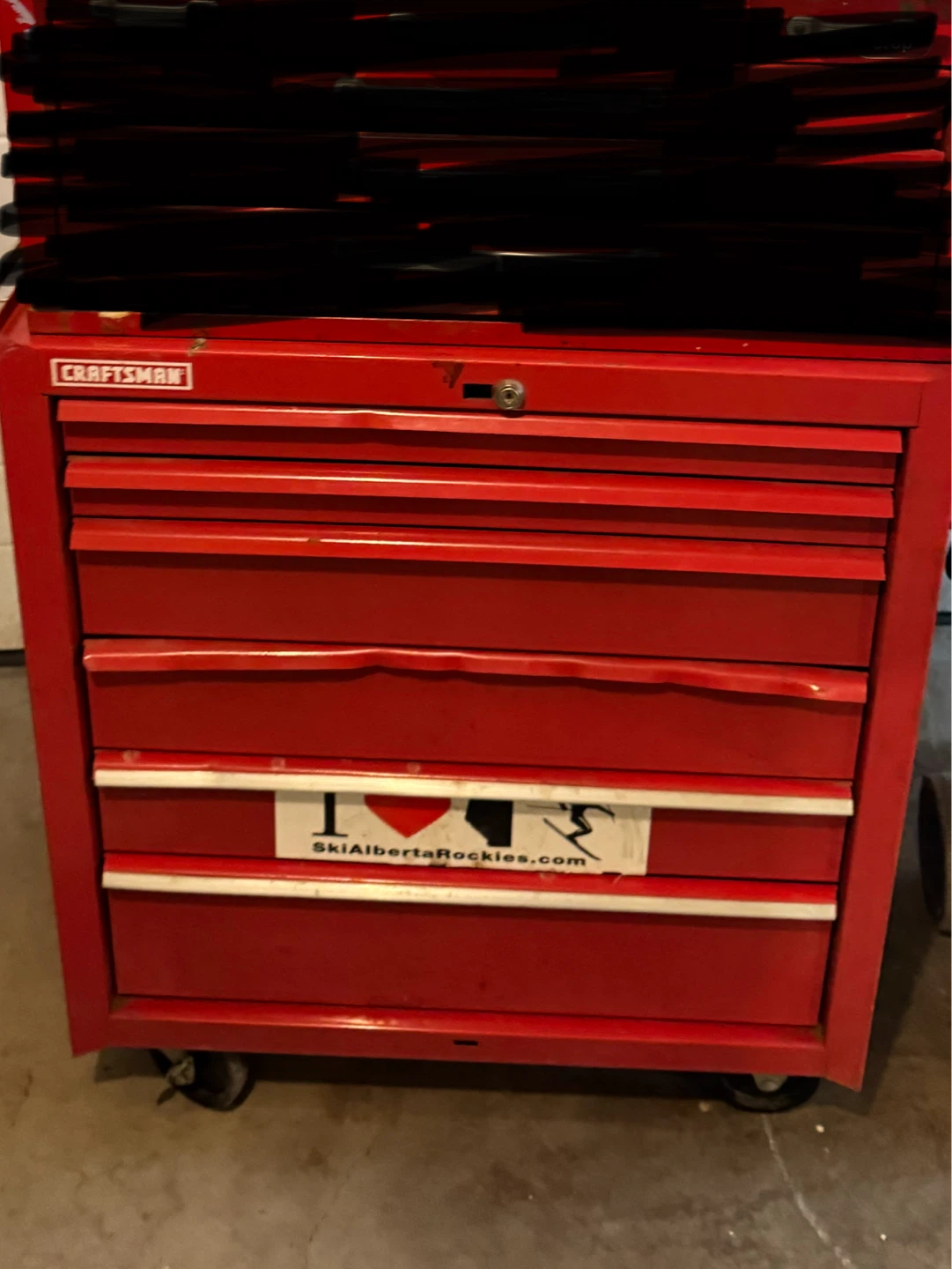 Toolbox. 6 drawer Bottom Roller Cabinet on wheels. - photo 2
